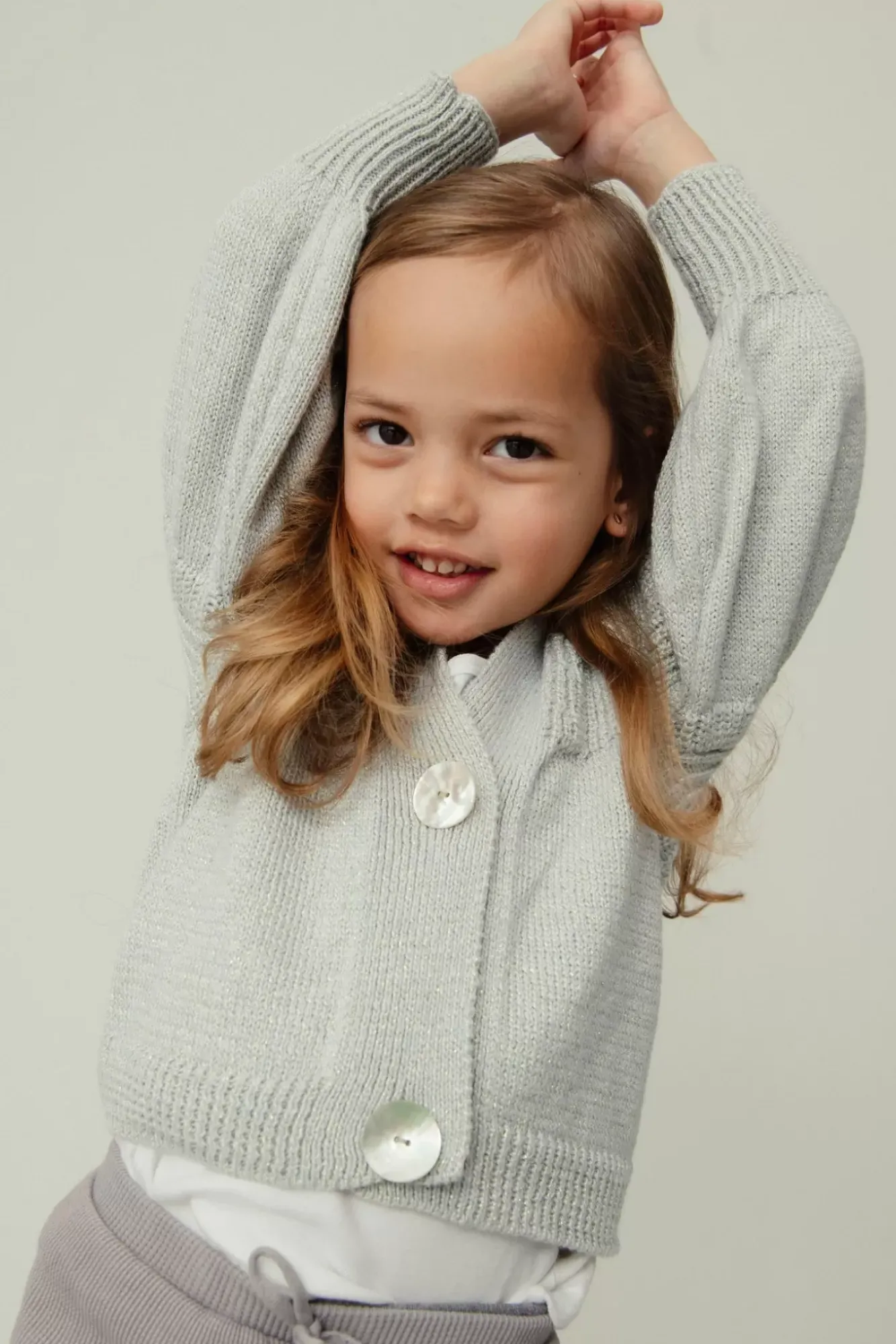 The Akala Studio Carlotta Cardigan Girls Cheap