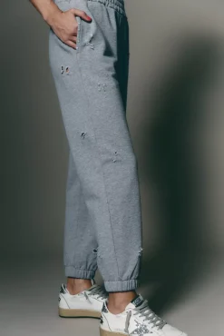 The Akala Studio Distressed Grey Pants Fashion