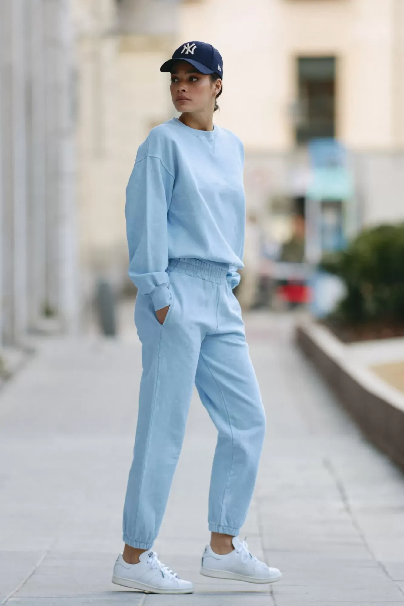 The Akala Studio Ice Blue Sweater Best Sale