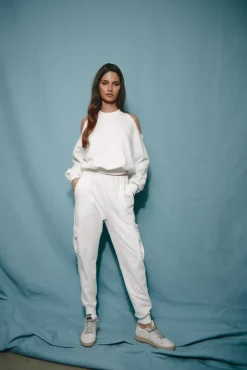 The Akala Studio Milky White Cargo Pants Best