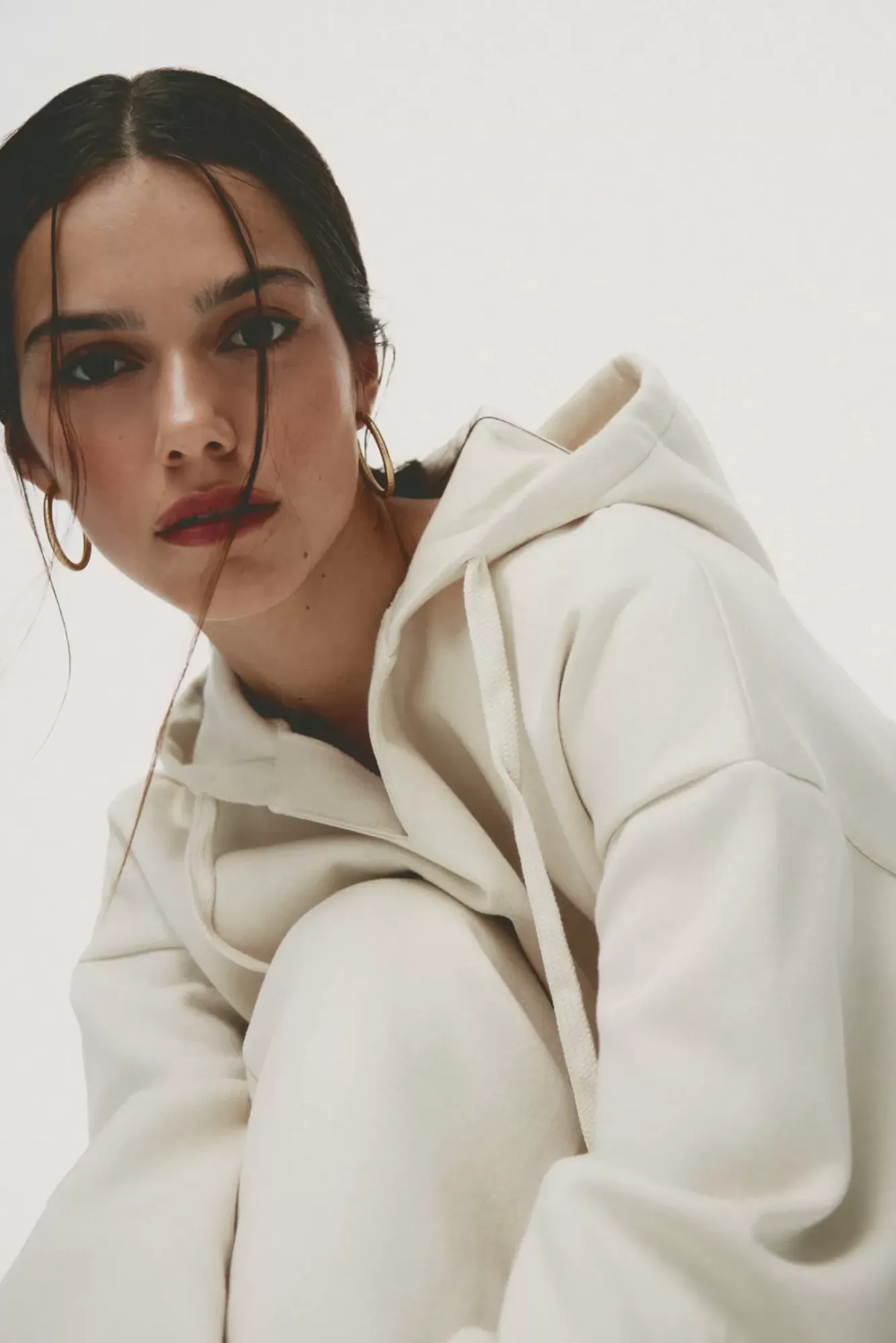 The Akala Studio Polar White Hoodie Clearance