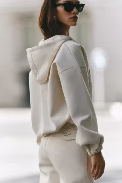 The Akala Studio Polar White Hoodie Clearance